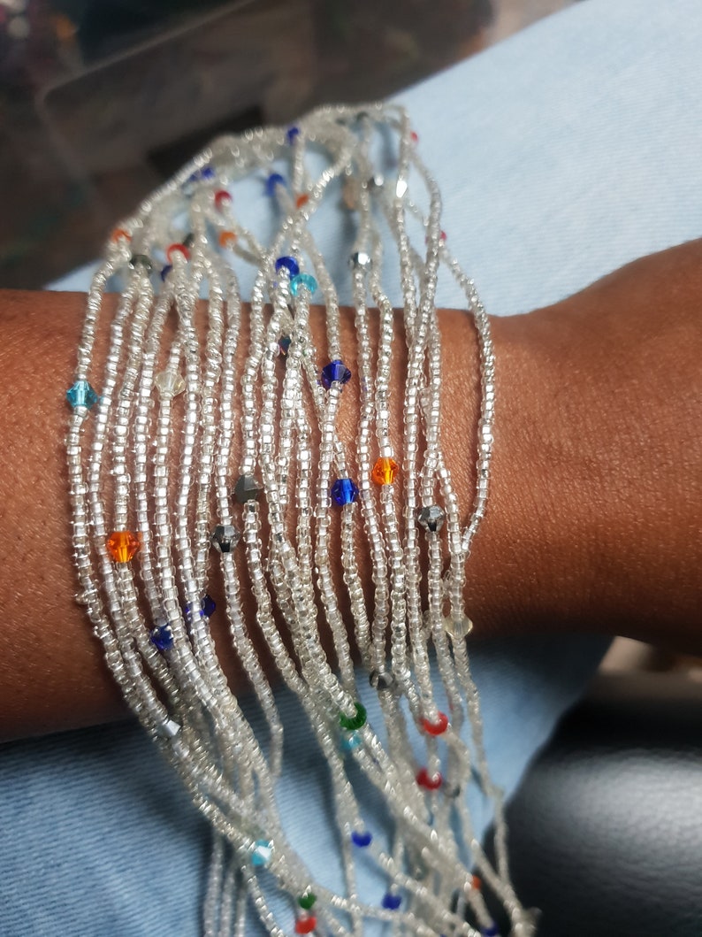 NEW SALE /Waist Beads / String of west african beads/ Etsy