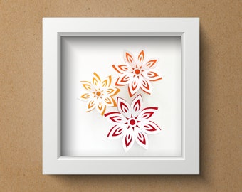 DIY Paper Flowers | Instant Download | Printable | Papercut Flowers | Digital Download | Party Decorations | Gift Toppers | Home Decor