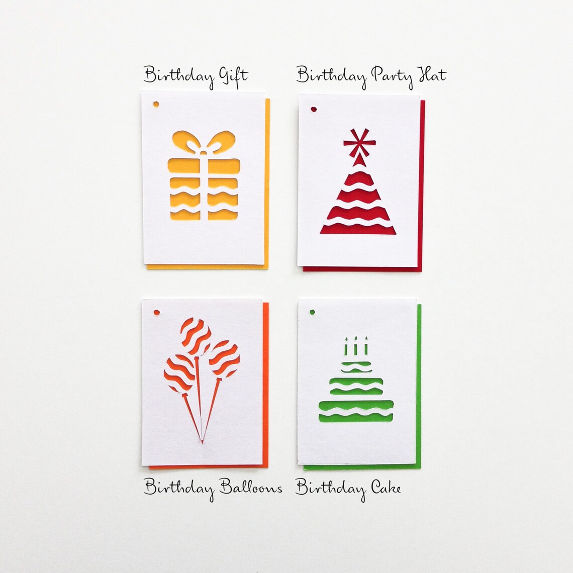 DIY Birthday Gift Tags Instant Download Printable Etsy