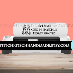 I am never going to financially recover from this Joe Exotic Cricut SVG, Cricut Decoration Design SVG, Joe Exotic svg, Cricut machine svg image 1