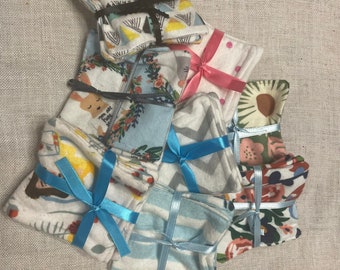 Reusable flannel “cotton” pads