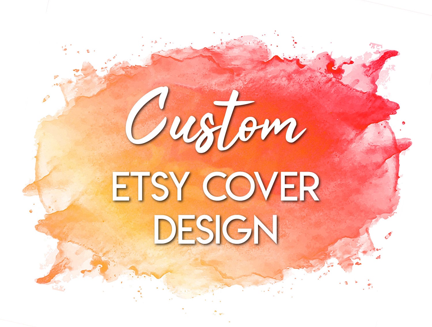 Custom Etsy Cover. Custom Etsy Banner. Custom Etsy Cover Etsy