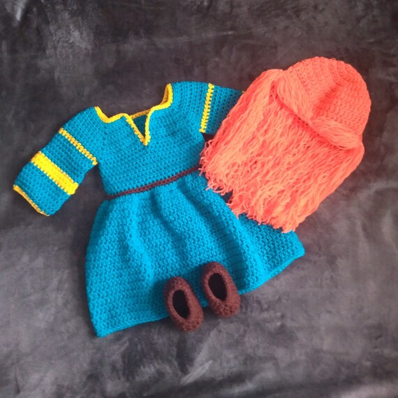 baby merida costume