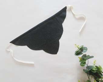 Scallop Velvet or Felt Triangle Scarves - made to order - girls headscarves - custom headband scarf - cut edges - winter