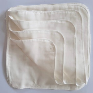 Paños para eructar sin encuadernar: calidad superior, trapos para vomitar, paños para babas, varios diseños, sin encuadernación, acabado con su propio borde