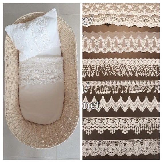 Sábanas Artesanales para Cuna y Cochecito - Textil Bebé