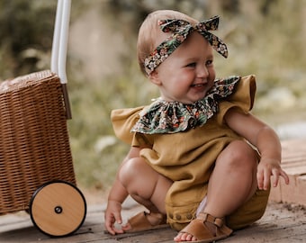 Liberty Bow Headband - made to order - girls headband - child's - ianthe ros paisley floral flower custom