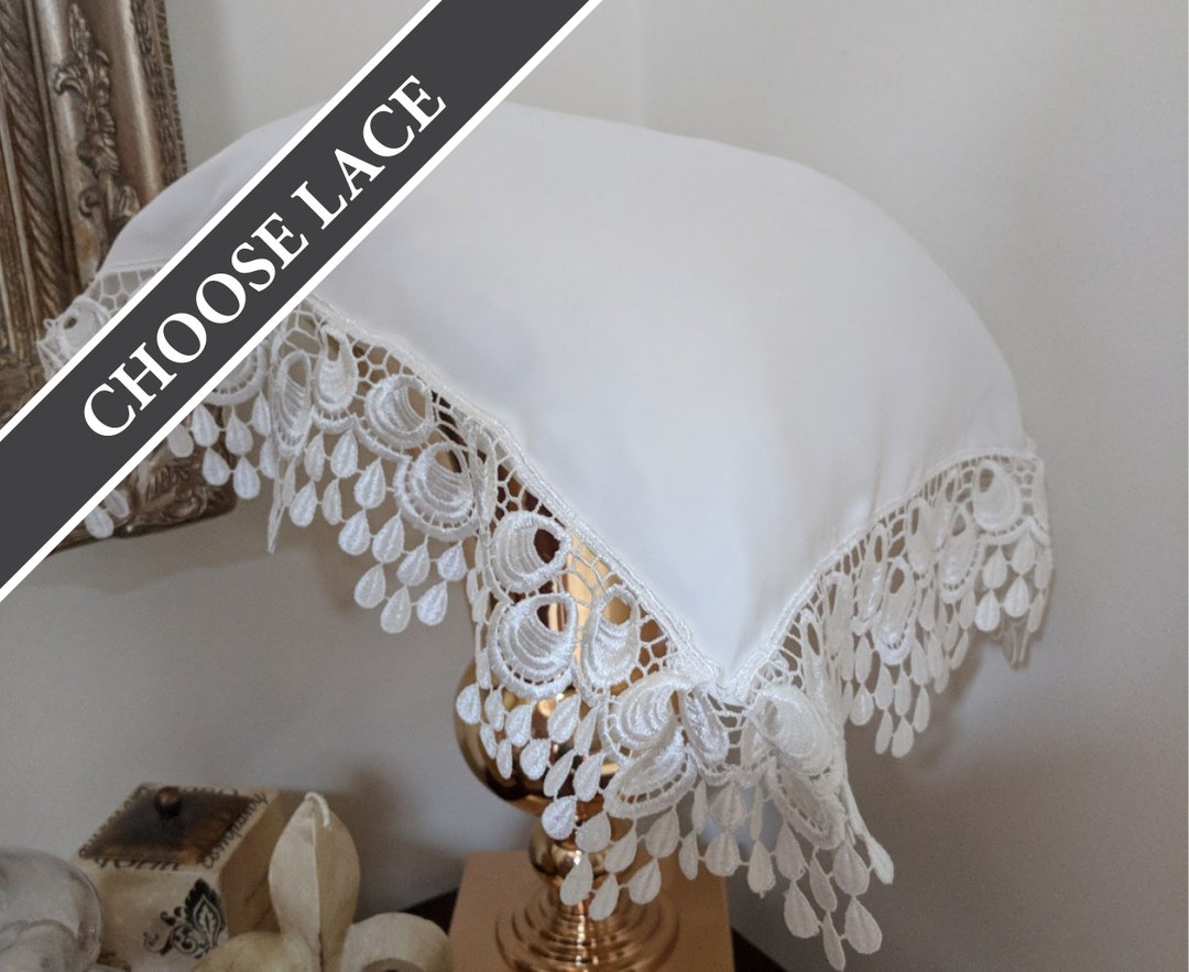 Pillowcase With Lace Trim Made to Order Custom Pram/cradle Size