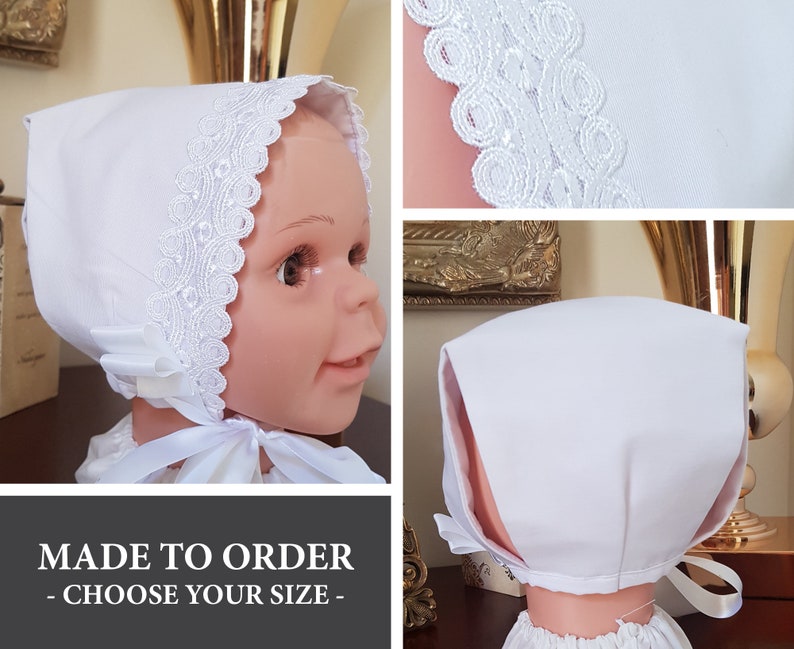 Baby Bonnet Size Chart