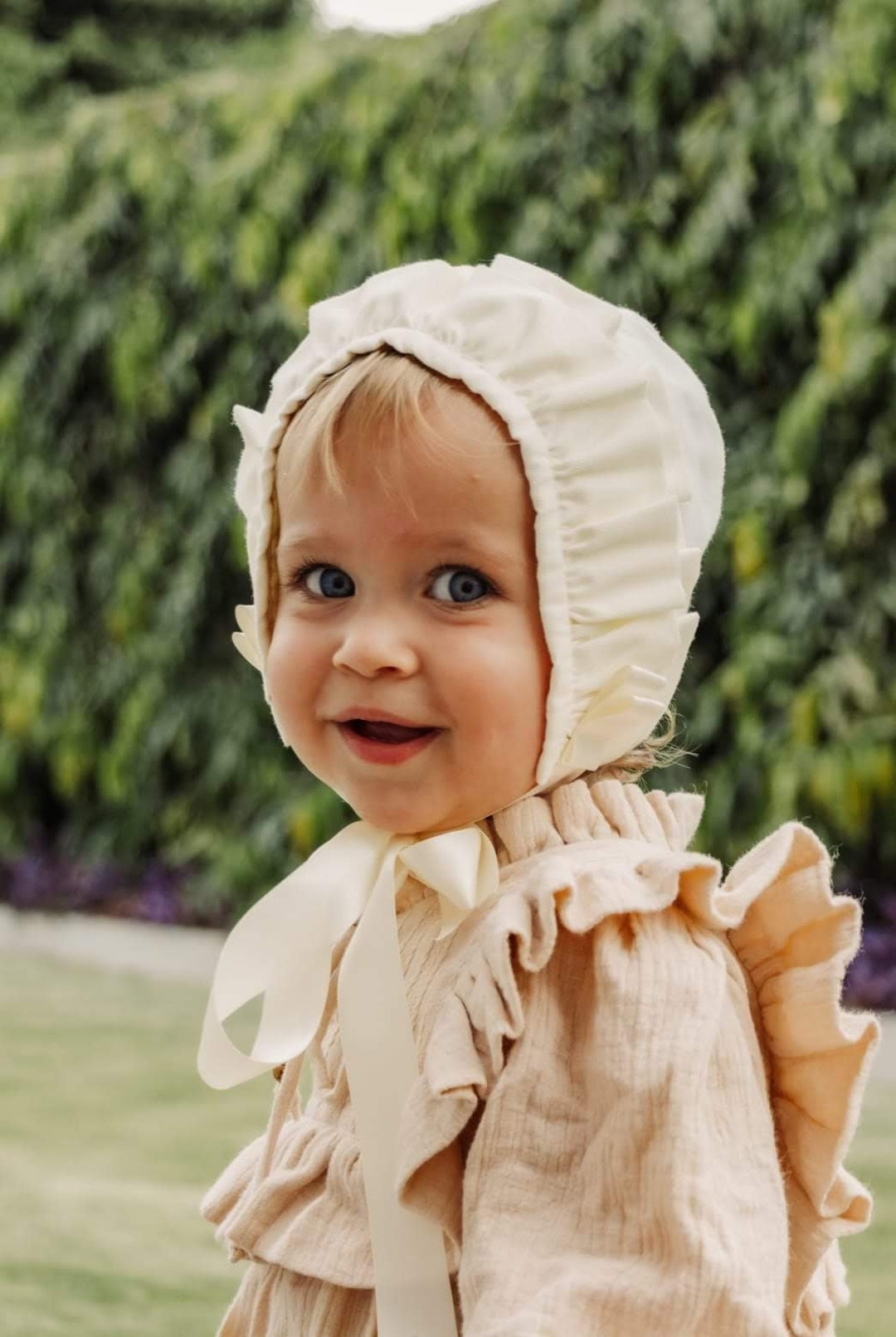 Baby 2024 girl bonnet