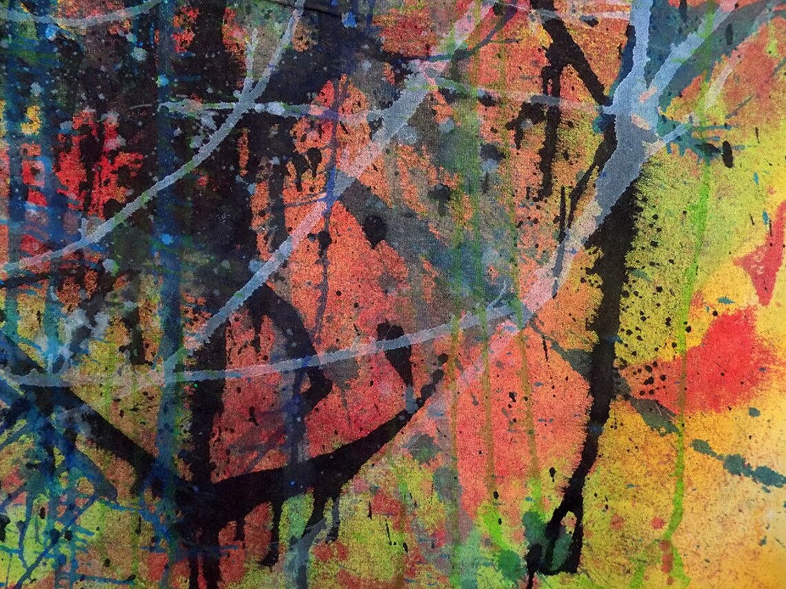 5 Abstract HighResolution Printable Wall Art Digital Etsy