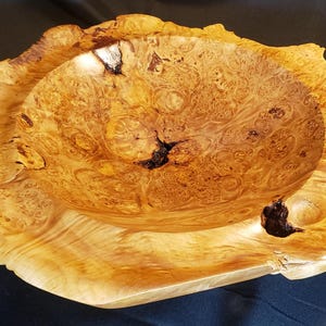 Large Maple Burl Bowl #172