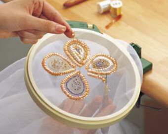 Clover Embroidery Hoop For Free Stich Needles made in JAPAN
