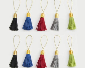 KnitPro Lantern Moon Tassel Stich Markers (Set of 10) 350642