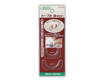 Clover Curved Needles 57-233 FINE Assorted  from JAPAN