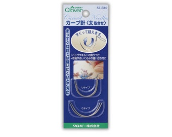 Clover Curved Needles 57-234 Thick Assorted  from JAPAN