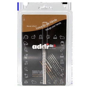 addi Click Rocket 2 Squared Short Interchangeable Knitting Needle Tips, Interchangeable knitting needles, addi tips, interchangeable tips