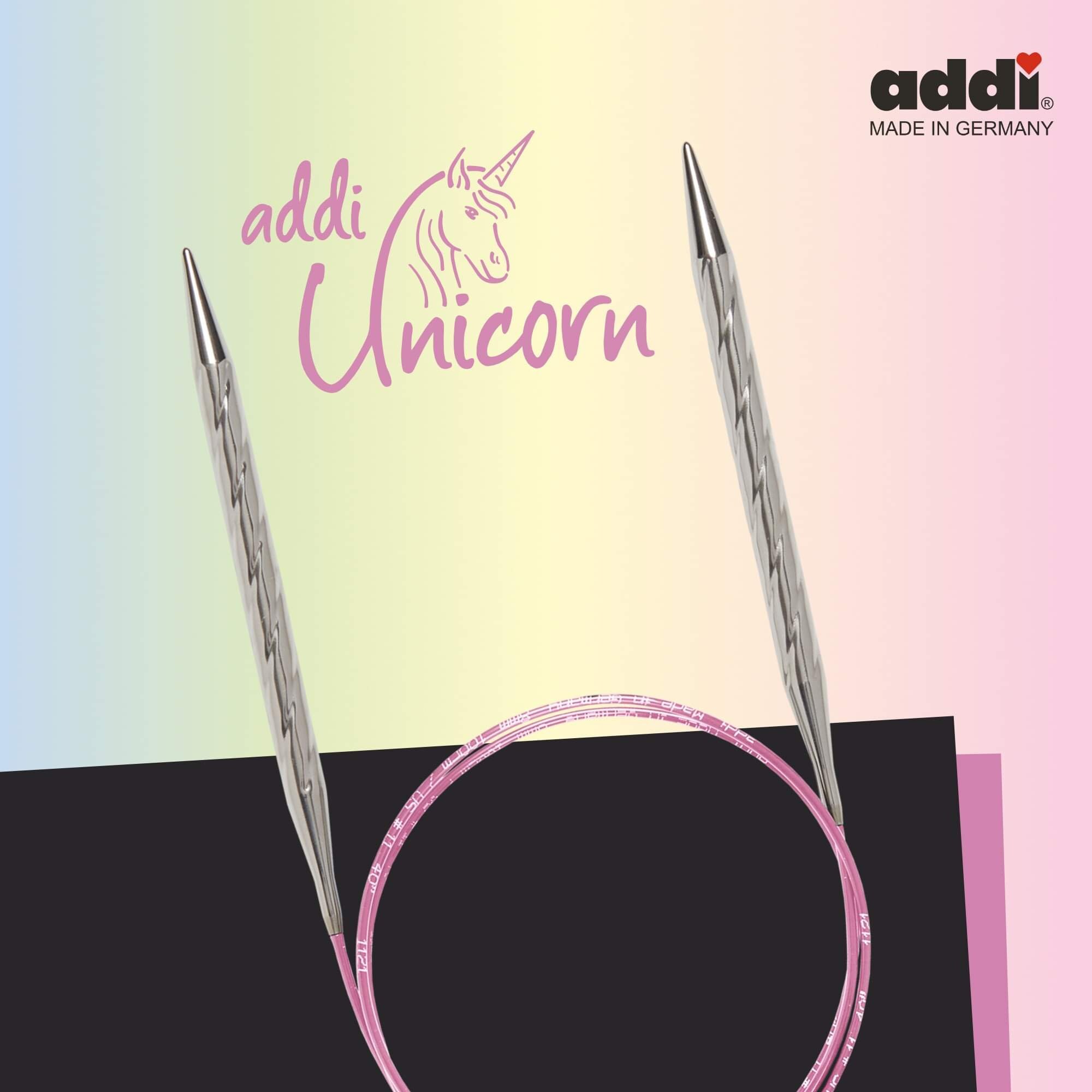 Addi Unicorn Novel Aiguilles Circulaires réf.115-7 60cm-150cm - Etsy France