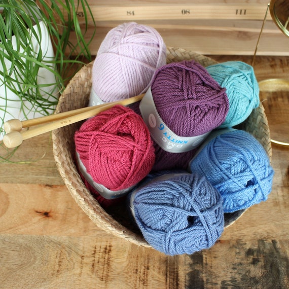 4 Ply Finger Crochet Wool Yarn • PAPER SCISSORS STONE