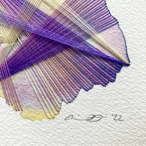 Watercolor and Embroidery in Lavender Lemonade image 5