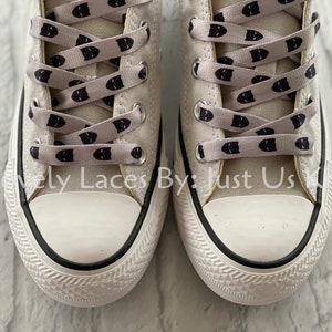 Black Panther inspired Shoelaces for Converse Sneakers