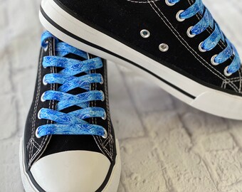 Cordones para zapatillas con estampado floral