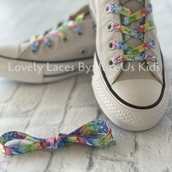 Rainbow Shoelaces for Sneakers
