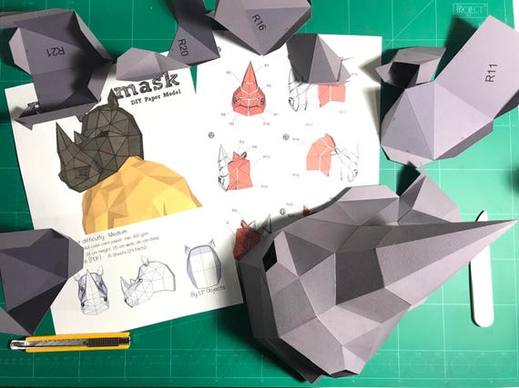 30 DIY Paper Mask Design Ideas • Cool Crafts
