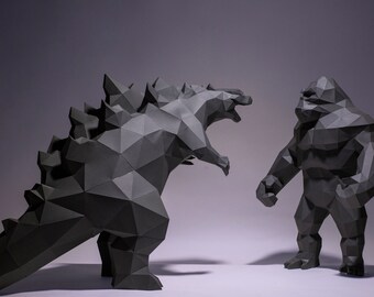 ゴジラ　ペーパークラフト ゴジラシリーズ - ペーパークラフト制作実績 - 紙模型工房
