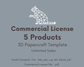 Commercial License for 5 Product