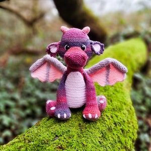 Amigurumi Dragon | Crochet Dragon | Jelibean | Dragon Pattern | Fantasy Amigurumi | Fantasy Pattern | Mythical Dragon | Pattern