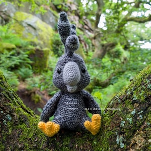 Amigurumi Crow | Crochet Crow | Cornflake the Crow | Crow Pattern | Crow Amigurumi Pattern | Crow Crochet Pattern | Amigurumi Bird