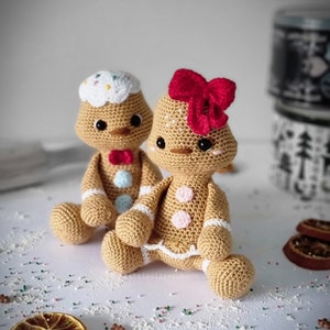 Amigurumi Gingerbread man | Crochet Gingerbread | Crunch | Gingerbread Pattern | Gingerbread Amigurumi | Christmas Pattern