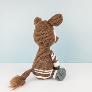 Amigurumi/crochet Okapi: Pepsi the Okapi (pdf Pattern) - Etsy
