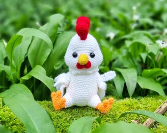 Amigurumi Chicken | Crochet Chicken | Scramble the Chicken | Chicken Pattern | Chicken Amigurumi Pattern | Chicken Crochet Pattern