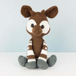 Amigurumi/crochet Okapi: Pepsi the Okapi (pdf Pattern) - Etsy