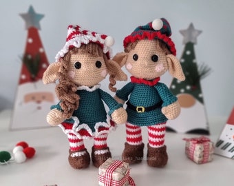 Amigurumi Elf | Crochet Elf | Elfin the Elf | Elf Pattern | Elf Crochet | Amigurumi Elf Pattern | Crochet Elf Pattern | Christmas Pattern
