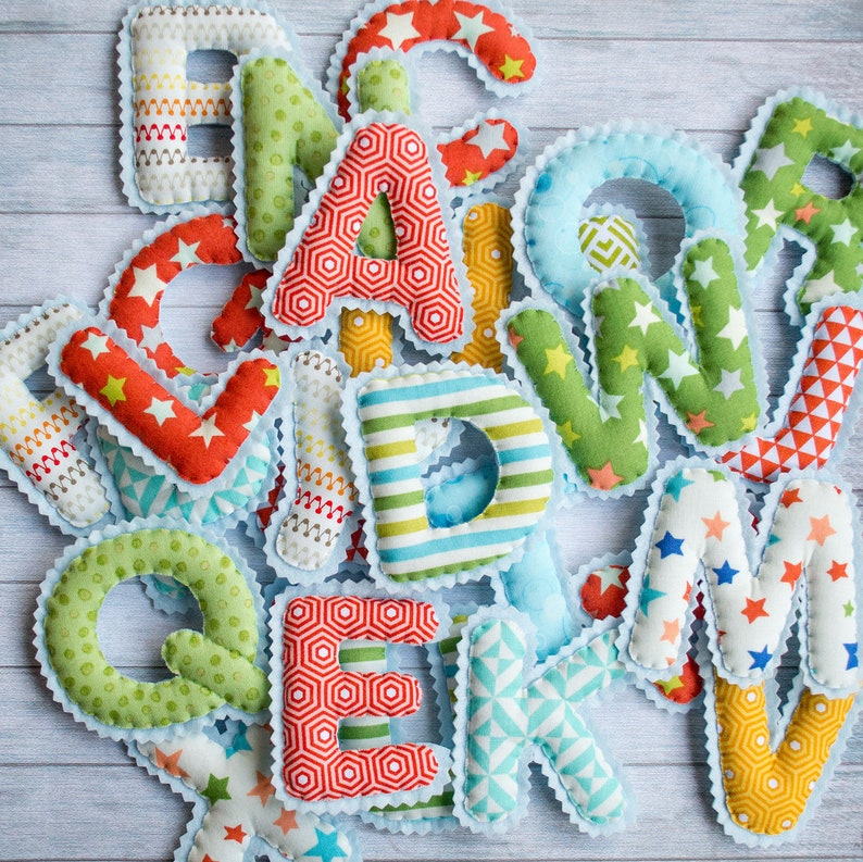 alphabet Felt letter Alphabet letters Refrigerator Etsy