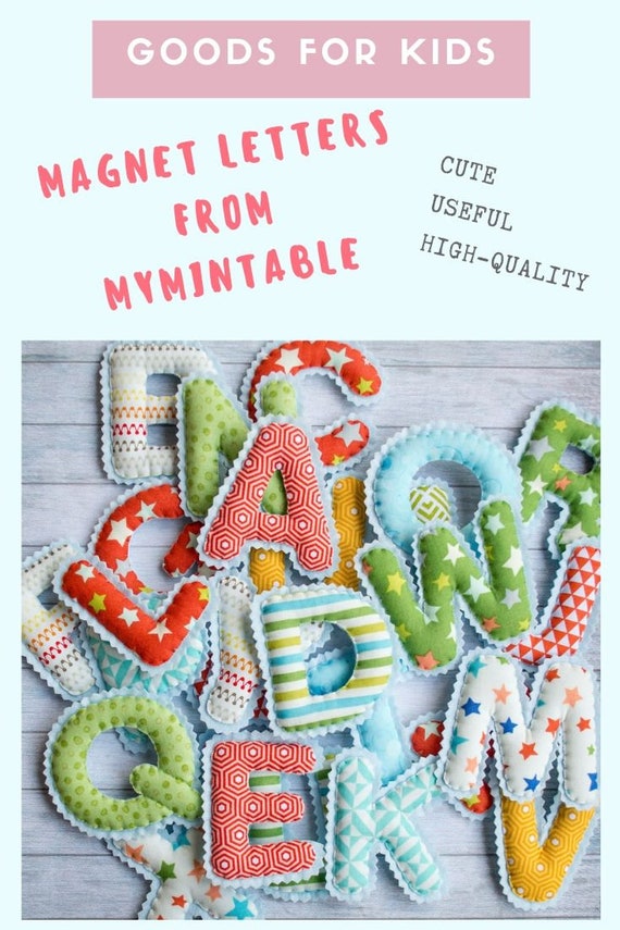 magnet alphabet filz buchstaben buchstaben kuhlschrankmagnete etsy
