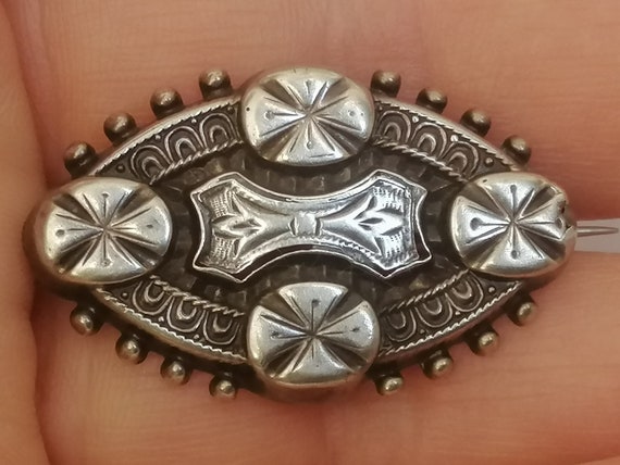 Unique 1890s Brooch Art Deco European German Broo… - image 1