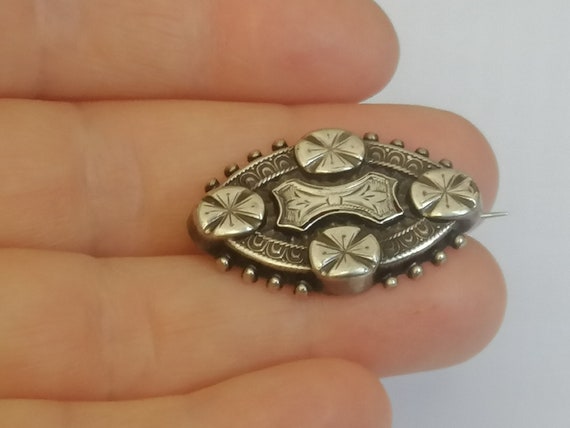 Unique 1890s Brooch Art Deco European German Broo… - image 4