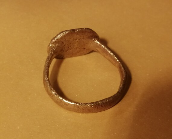 UNIQUE Bulgarian Ring Bronze 1930s Kingdom Bulgar… - image 4