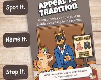Póster "Apelación a la tradición para desarrollar el pensamiento crítico" Descarga digital