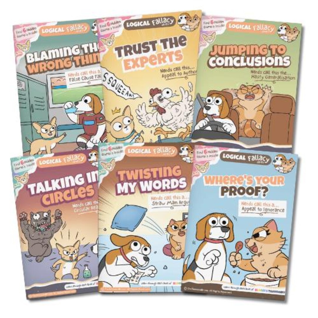 Logical Fallacy Activity Pack Bundle 3 - Etsy Australia
