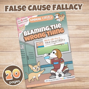 False Cause Fallacy Activity Pack: Critical Thinking Worksheets & Comprehension Exercises for Enhanced Learning