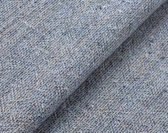 Cambray fabric by the half yard, "Kazahana" Japan cotton textile, Indigo fabric