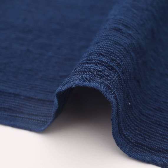 NIJI様　ZR23495 Sensuji – Traditional Japanese Indigo Cotton Fabric With Fine