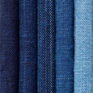 Japanese pure indigo fabric by the half yard, Matsusaka Cotton