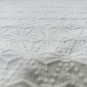 Sashiko fabric with hemp leaf pattern, Thick fabrick, Japan kendo, Japan judo, High quality fabric image 5