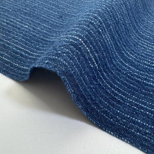 Japanese Sashiko Fabric by the Half Yard in Charcoal, Sashi-ori ...